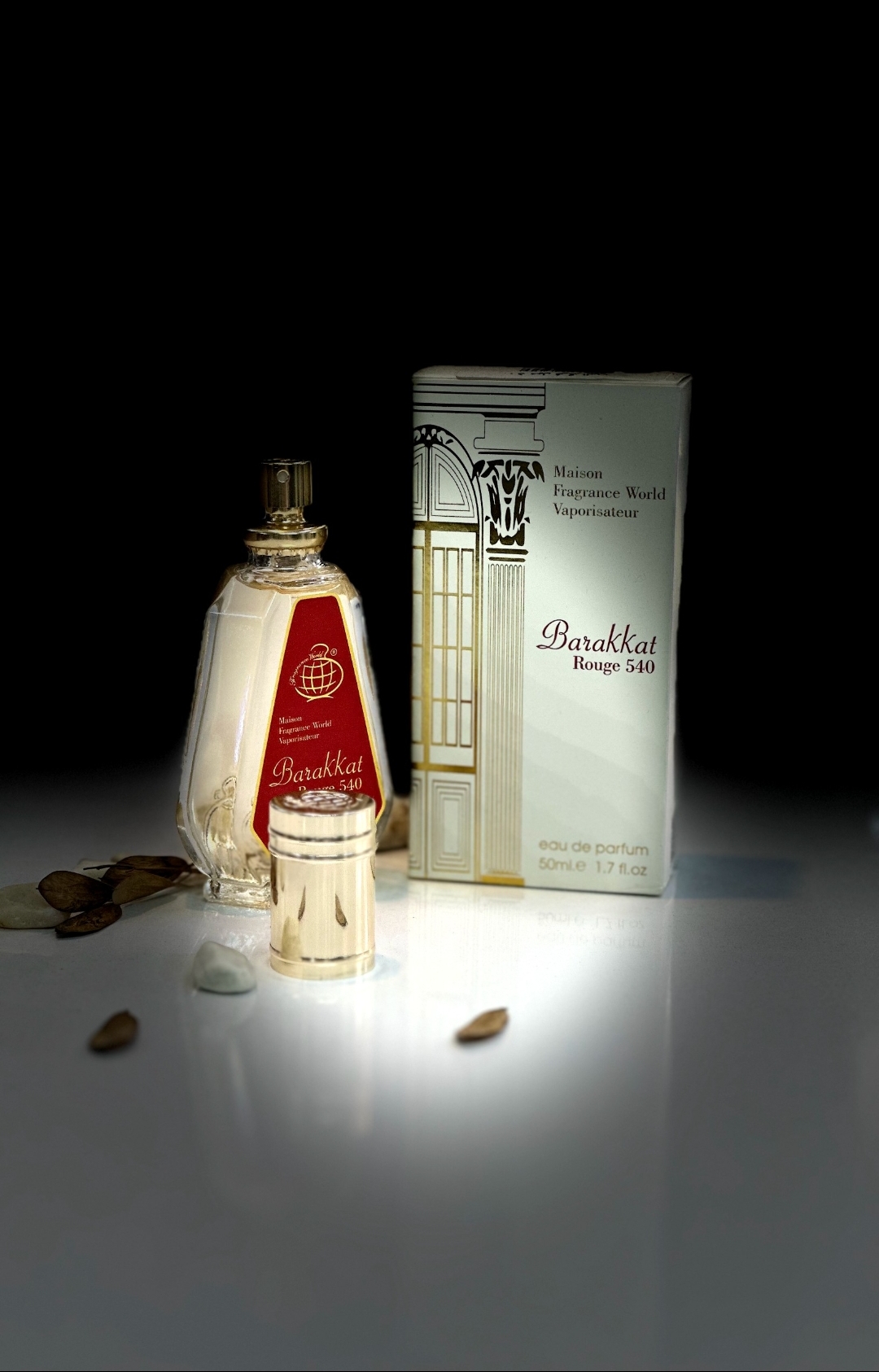 عطر ادکلن باکارات رژ باراکات مدل (fragrance barakkat rouge)، ۵۰میل فراگرنس